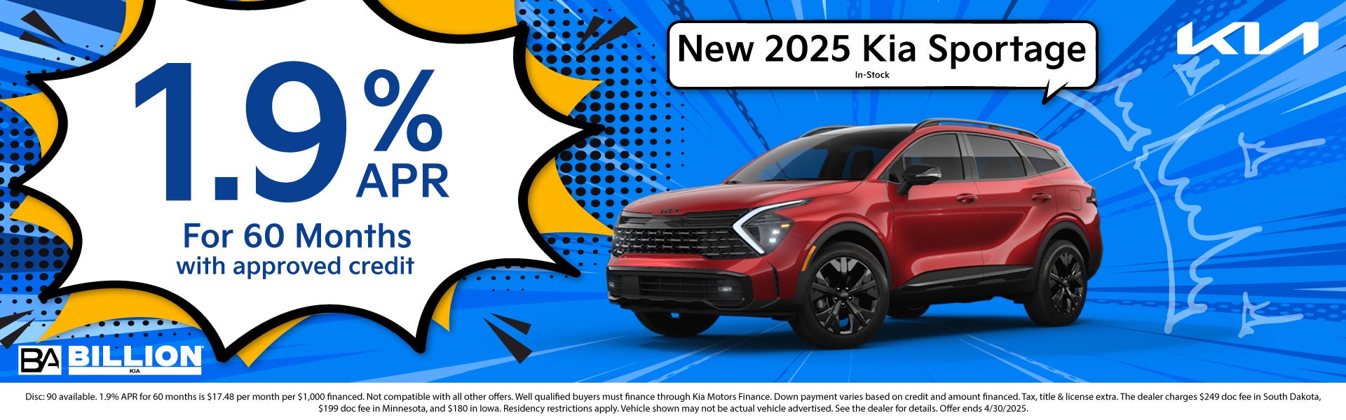 Billion Kia Sioux Falls