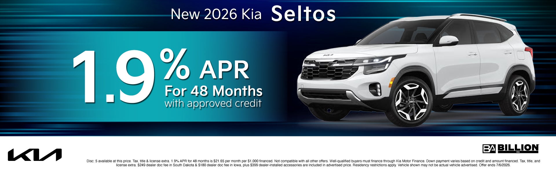 NEW 2026 KIA SELTOS