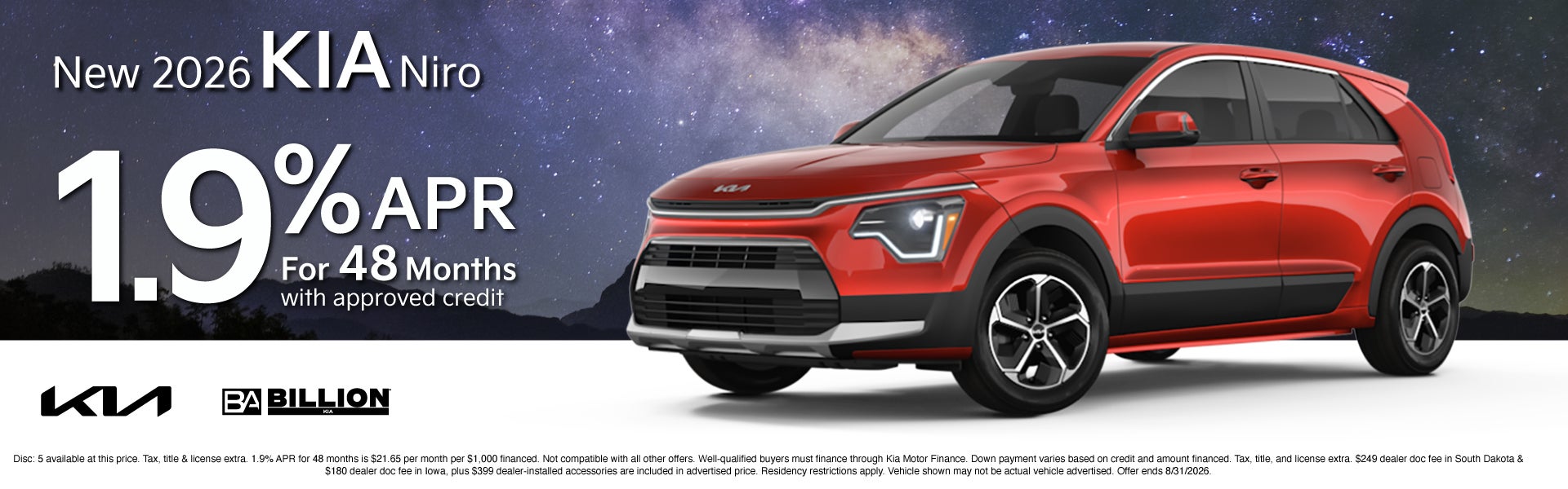 NEW 2026 KIA NIRO