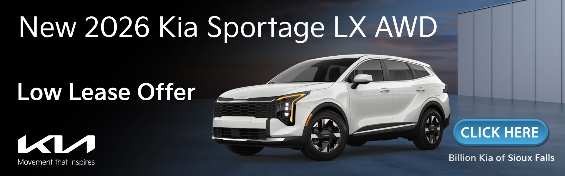 NEW 2026 KIA SPORTAGE LX
