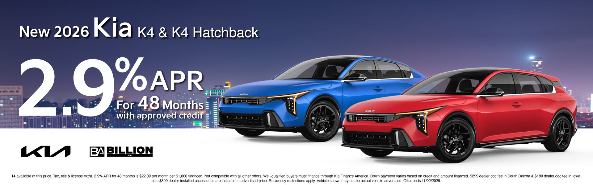 NEW 2026 KIA K4 & K4 HATCHBACK